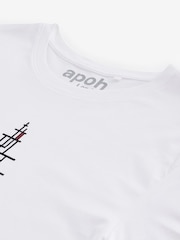 White Mondrian 100% Cotton Licence Christmas T-Shirt - Image 4 of 6