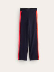 Boden Blue Pull On Side Stripe Trousers - Image 5 of 5
