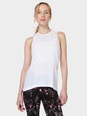 Sweaty Betty White Athlete Seamless Featherweight Workout Tank - Image 1 of 7