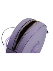 Versace Purple Calf Leather Round Disco Shoulder Bag - Image 5 of 5