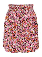 Yours Curve – Shorts mit Bundfalte und Blümchenmuster - Bild 4 von 4