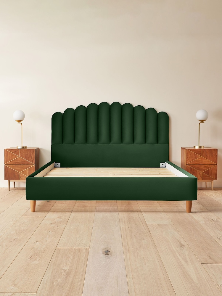 Silentnight Rainforest Velvet Oriana Bedframe - Image 4 of 4