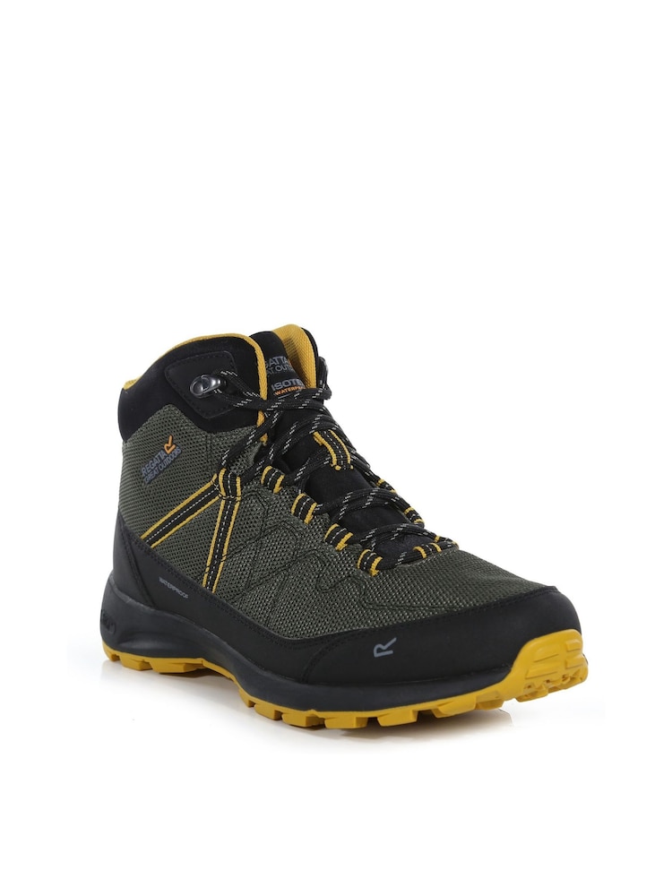 Regatta Green Samaris Lite Mid Walking Boots - Image 2 of 6