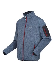 Hellblau - Regatta Newhill Fleecejacke mit Reißverschluss - Bild 7 von 7