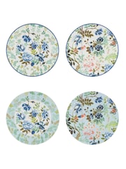 Designers Guild Porcelaine De Chine Side Plates Set Of 4 - Image 1 of 6