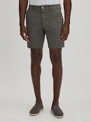 Paige Cotton Blend Chino Shorts - Image 3 of 6