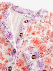 Cath Kidston December Floral Quilted Jacket - Image 8 of 8
