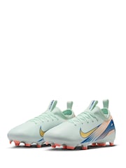 Nike Green Kids Mercurial Vapor 16 Multi Ground Football Boots - Image 3 of 9