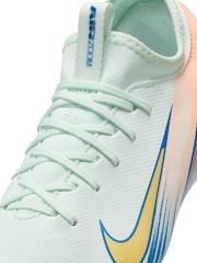 Nike Green Kids Mercurial Vapor 16 Multi Ground Football Boots - Image 7 of 9
