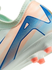 Nike Green Kids Mercurial Vapor 16 Multi Ground Football Boots - Image 8 of 9