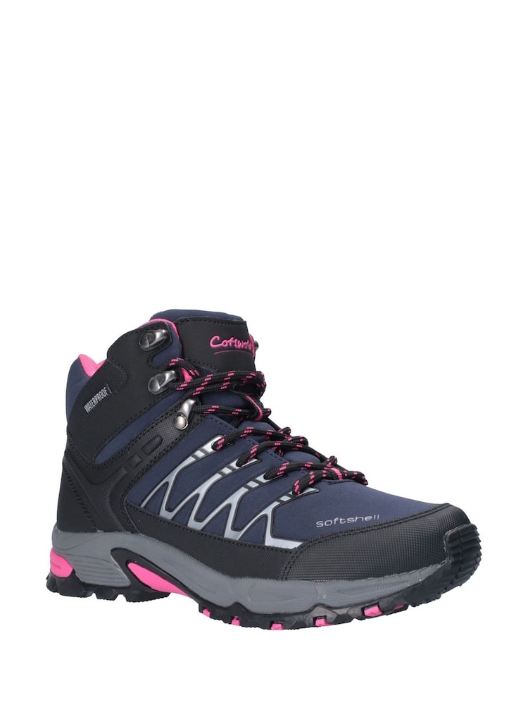 Cotswolds Blue Abbeydale Mid Hiker Boots - Image 3 of 4