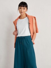 Seasalt Cornwall White Wild Plain Vest - Image 3 of 5