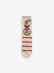 The Grinch Christmas Ankle Socks 4 Pack - Image 4 of 7