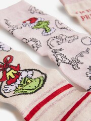 The Grinch Christmas Ankle Socks 4 Pack - Image 6 of 7