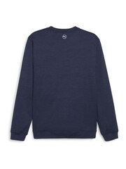 Puma Dark Blue Cloudspun Patch Crew Neck Sweatshirt - Image 2 of 2