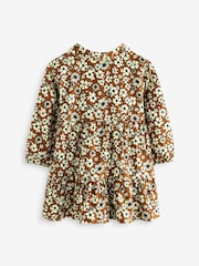 Orange Tiered 100% Cotton Shirt Dress (3mths-8yrs) - Image 6 of 7