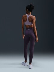Nike Dark Purple One High Rise Leggings - Image 2 of 5