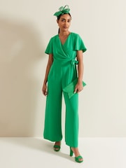 Phase Eight Green Petite Petite Julissa Jumpsuit - Image 5 of 6