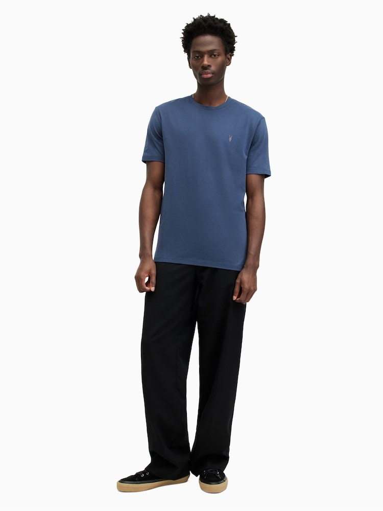 AllSaints White Brace Crew T-Shirts 3 Pack - Image 5 of 7