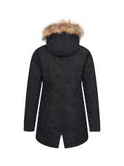 Mountain Warehouse Black Tarka Waterproof Long Padded Jacket - Image 5 of 5