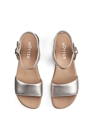 Hotter Gold Hotter Tropic Buckle Regular Fit Sandals - Image 1 of 2