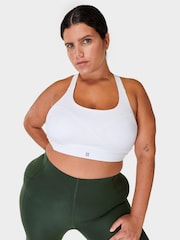 Blanco - Sujetador deportivo con sujeción media de Sweaty Betty - Imagen 1 de 5