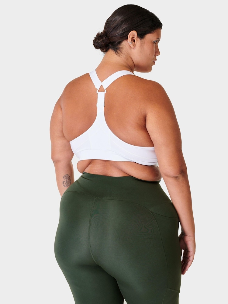 Sweaty Betty White Medium Power Support Sports Bra - Image 2 of 5 Sweaty Betty White Medium Power Support Sports Bra - Image 2 of 5