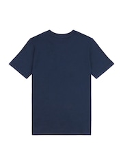 Jack Wills Navy Boys Regular Fit Carnaby 100% Cotton T-Shirt - Image 6 of 7