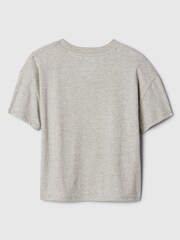 Gap Grey Flamingo Graphic Short Sleeve Crew Neck T-Shirt (4-13yrs) - Image 2 of 2