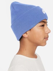 Nike Blue Kids Peak Winter Beanie - Image 3 of 4