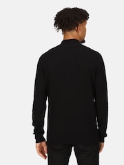 Regatta Black 100% Cotton Keaton Quarter Zip Jumper - Image 2 of 3