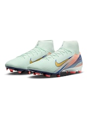 Nike Barely Green/Gold Adults Zoom Superfly 10 Academy Multi Ground Football Boots - Image 3 of 8