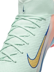 Nike Barely Green/Gold Adults Zoom Superfly 10 Academy Multi Ground Football Boots - Image 6 of 8