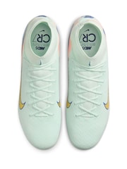 Nike Barely Green/Gold Adults Zoom Superfly 10 Academy Multi Ground Football Boots - Image 7 of 8