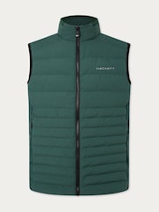 Hackett London Men Green Outerw Gilet - Image 1 of 1