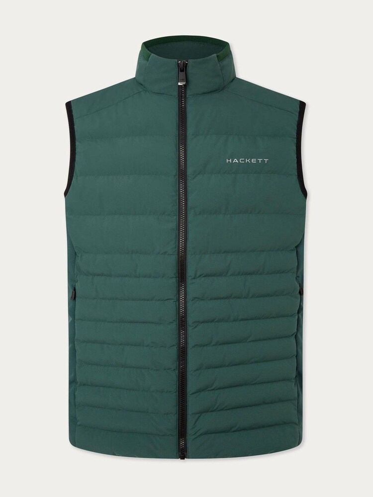 Hackett London Men Green Outerw Gilet - Image 1 of 1