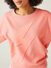 Regatta Pink Avika Coolweave Cotton Fleece - Image 4 of 7