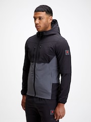 Zavetti Canada Mens Vosso Woven Zip Through Hoodie - Image 3 of 6