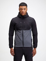 Zavetti Canada Mens Vosso Woven Zip Through Hoodie - Image 4 of 6
