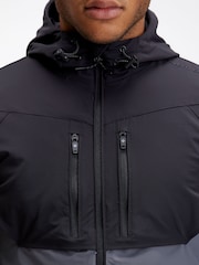 Zavetti Canada Mens Vosso Woven Zip Through Hoodie - Image 6 of 6