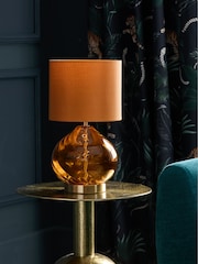 Amber Orange Freya Table Lamp - Image 1 of 5