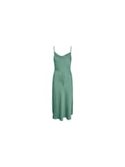Y.A.S Green Satin Cowl Neck Slip Dress - Image 5 of 5