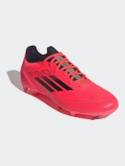 adidas Bright Red F50 League Firm / Multi Ground Football Boots - Image 1 of 10