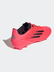 adidas Bright Red F50 League Firm / Multi Ground Football Boots - Image 2 of 10