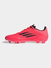 adidas Bright Red F50 League Firm / Multi Ground Football Boots - Image 4 of 10