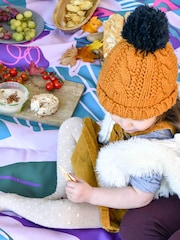 Pickle Picnic Light Pink XL Blanket 3x3m - Image 3 of 5