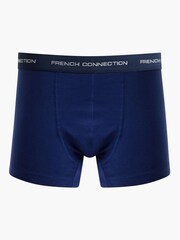 French Connection Navy Boxers 3 Pack - Image 3 of 4