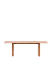 Gallery Home Natural Eddleston Dining Bench - Image 4 of 4