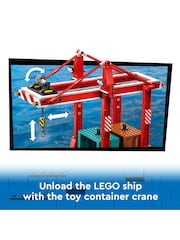 LEGO City Seaside Harbour with Cargo Ship Toy - Image 5 of 9