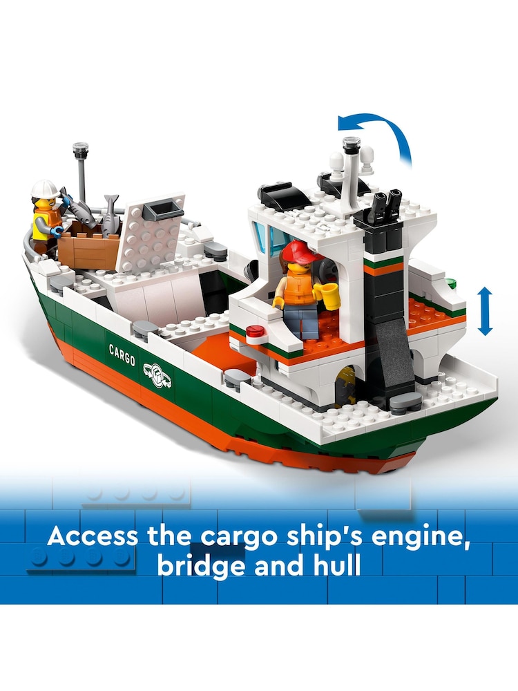 LEGO City Seaside Harbour with Cargo Ship Toy - Image 9 of 9